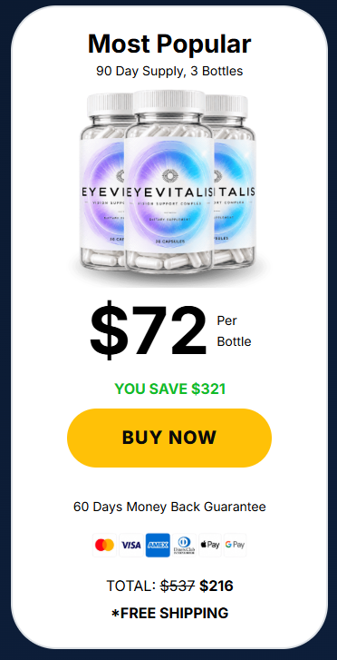 EyeVitalis Official Website – Pricing and Discount Packages